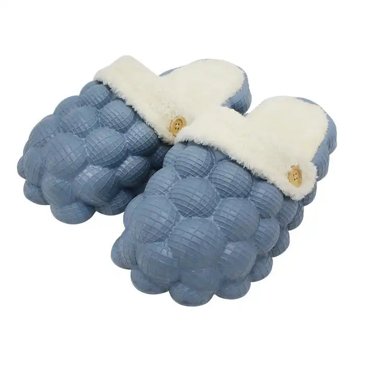 Bubble Fur slide/slippers